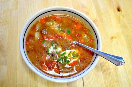 Hungarian Beef Gulyas Soup!