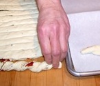 Making Bread sticks