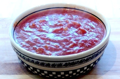 Traditional pizza sauce