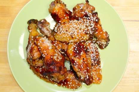 Honey Glazed Chicken Wings