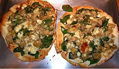 Pita Pizzas