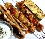 Chicken Apricot Kebabs