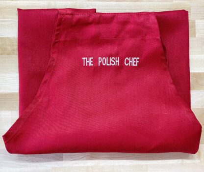 Polish Chef Apron-folded